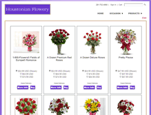 Tablet Screenshot of houstonianflowery.com